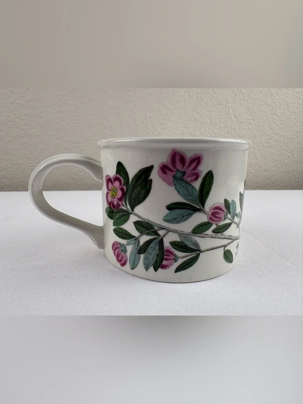Set of Two Portmeirion Botanic Garden Teacup and Saucer Set.